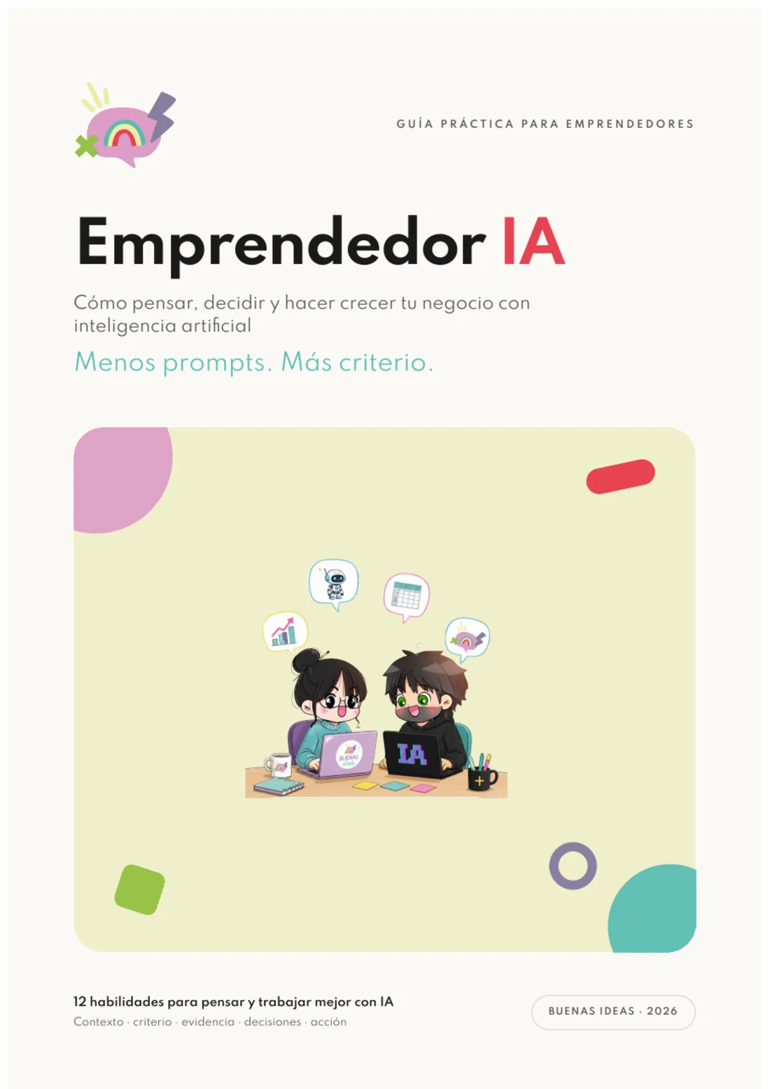 Portada del libro Emprendedor IA